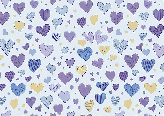 Sweetheart, Purple - Twist&Fit Roman Blind - Image 7
